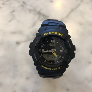 G shock - shock resistant watch - black/yellow